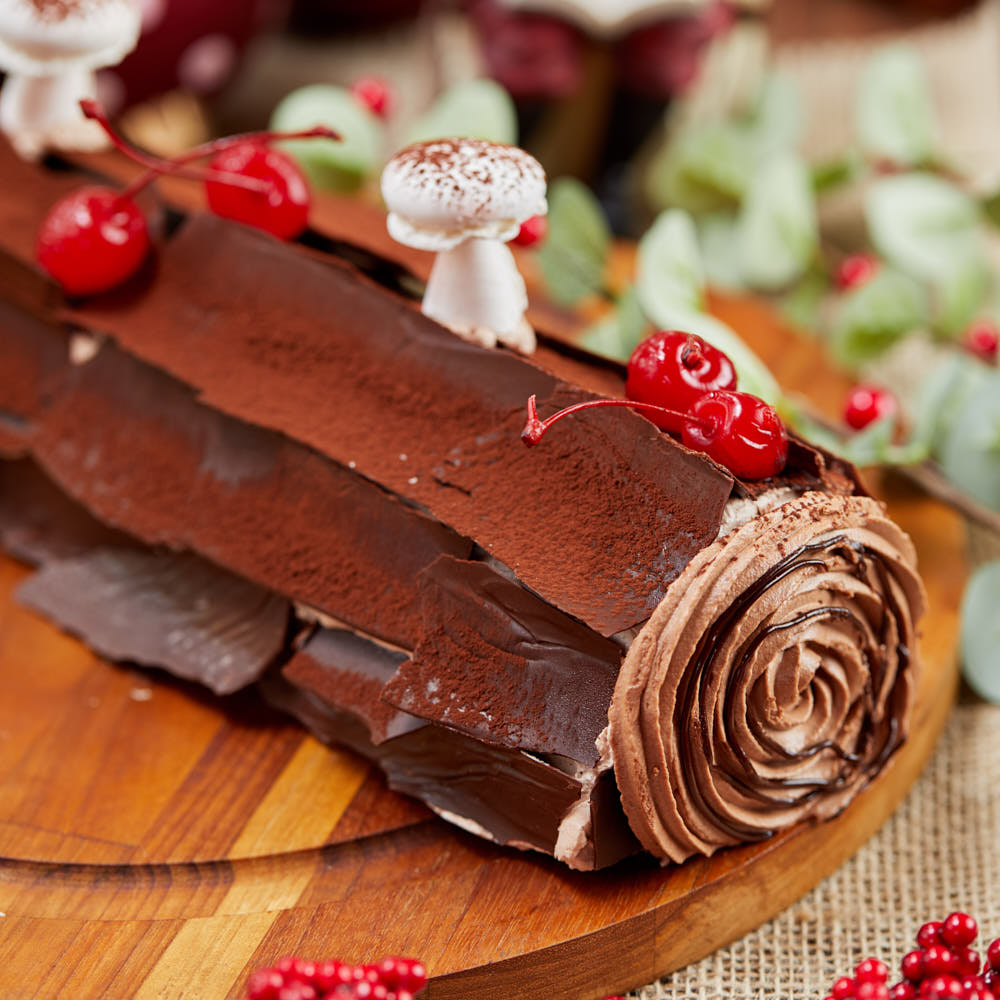 Tronco Natalino de Chocolate ao Leite - Und