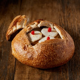 [3001] Pão Surpresa Presunto Cozido e Queijo Prato (24 pedaços)