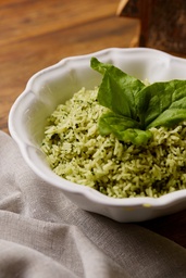 [332579] Arroz de Espinafre com Alho Frito por Thiago Paraíso - 500g